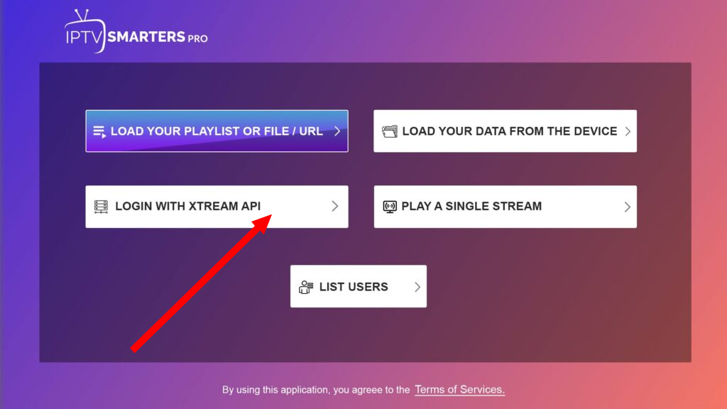 iptv smarters pro xtream codes api