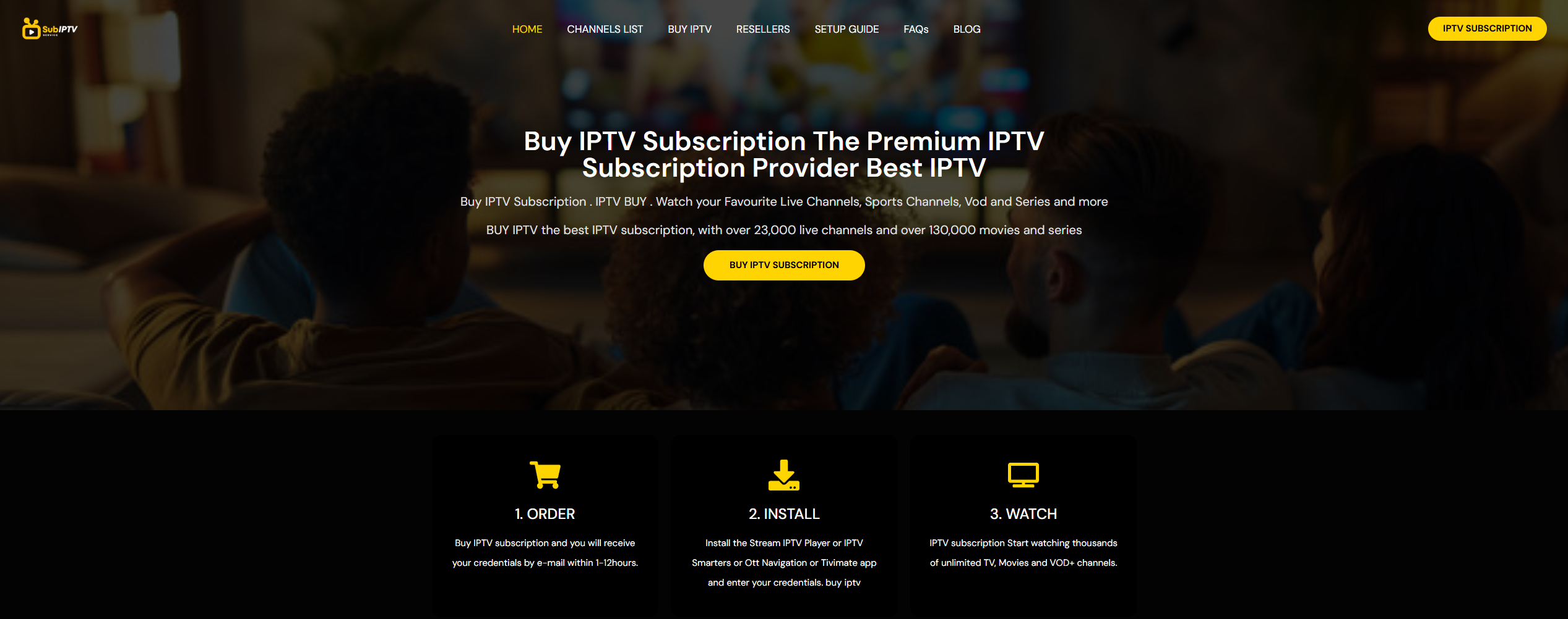 subscription iptv service