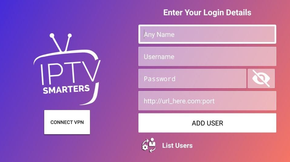 login with xtream codes api