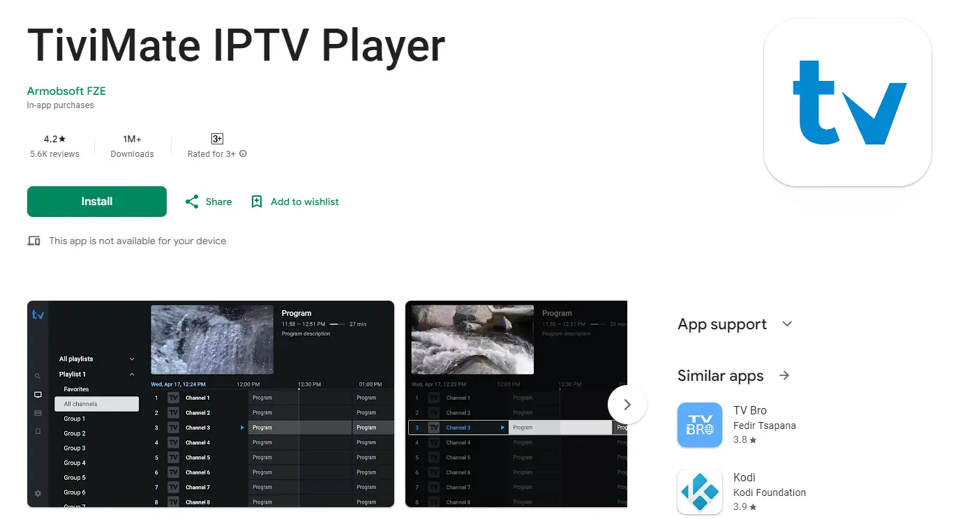 tivimate on google play